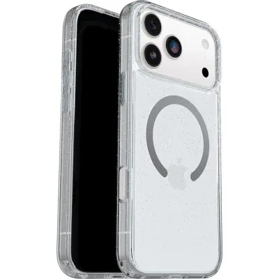 OtterBox Symmetry Clear MagSafe (iPhone 17 Pro) - Svart