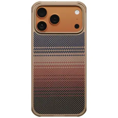 PITAKA iPhone 17 Pro Mobilskal MagSafe Aramid ProGuard - Sunset