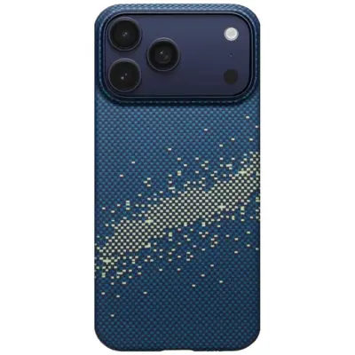 PITAKA iPhone 17 Pro Mobilskal MagSafe Ultra-Slim - Milky Way Galaxy