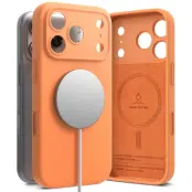 Ringke iPhone 17 Pro Mobilskal Magsafe Magnetic Silikon - Tangerine