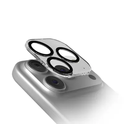 SBS iPhone 17 Pro Kameralinsskydd Härdat Glas D3O