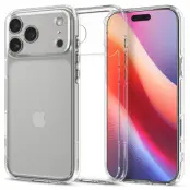 Spigen iPhone 17 Pro Mobilskal Ultra Hybrid - Crystal Clear