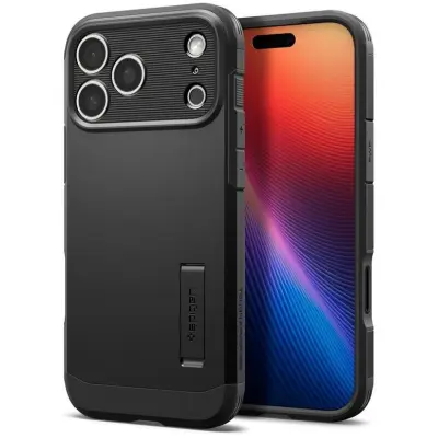Spigen Tough Armor T MagFit (iPhone 17 Pro) - Svart