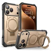 Supcase iPhone 17 Pro Mobilskal Magsafe Kickstand UB Grip - Desert Guld
