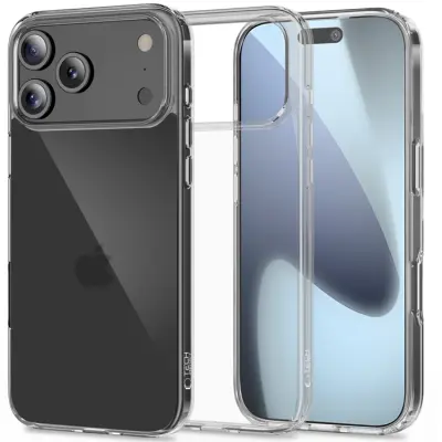 Tech-Protect iPhone 17 Pro Mobilskal Flexair Hybrid - Clear