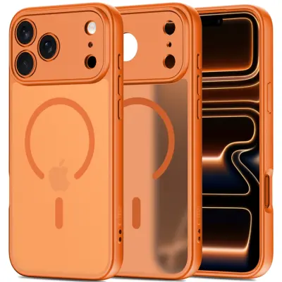 Tech-Protect iPhone 17 Pro Mobilskal Magsafe Basic - Cosmic Orange