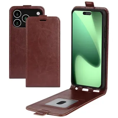 Trolsk Vertical Flip Cover (iPhone 17 Pro) - Svart