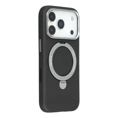 X-LEVEL iPhone 17 Pro Mobilskal MagSafe Kickstand - Svart
