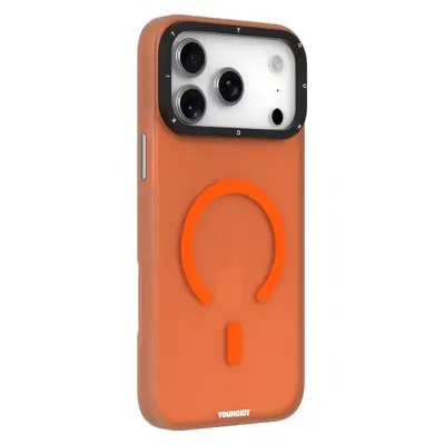 YOUNGKIT iPhone 17 Pro Mobilskal MagSafe PET TPU - Orange
