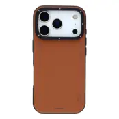 YOUNGKIT iPhone 17 Pro Mobilskal MagSafe PU-Läder - Bronze