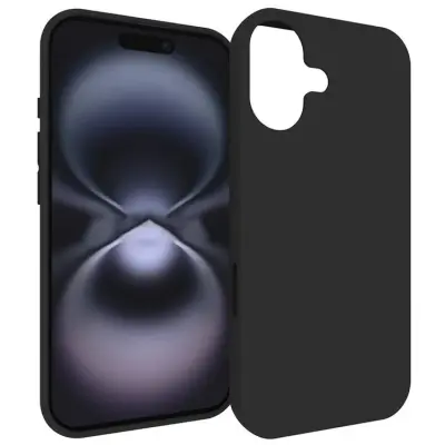 [100-Pack] iPhone 17 Mobilskal Flexible TPU - Svart