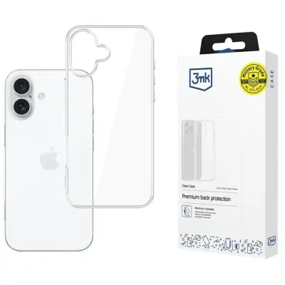 3MK iPhone 17 Mobilskal Clear TPU - Transparent