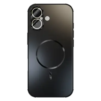 ABEEL iPhone 17 Mobilskal Magsafe med Linsfilm - Svart