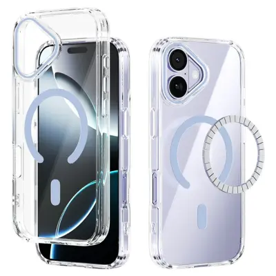 ABEEL iPhone 17 Mobiskal MagSafe Anti Scratch - Blå