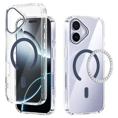 ABEEL iPhone 17 Mobiskal MagSafe Anti Scratch - Blå