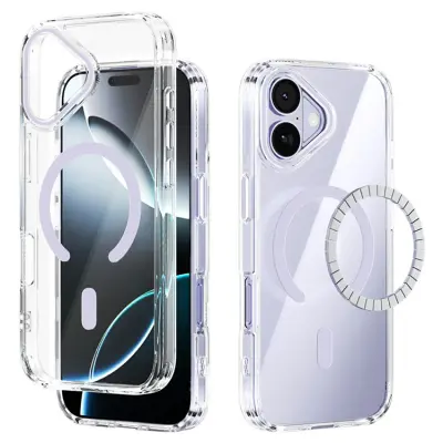 ABEEL iPhone 17 Mobiskal MagSafe Anti Scratch - Lila