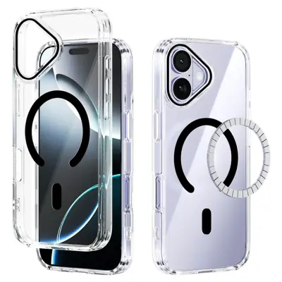 ABEEL iPhone 17 Mobiskal MagSafe Anti Scratch - Svart