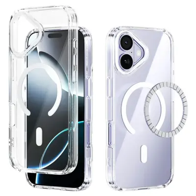 ABEEL iPhone 17 Mobiskal MagSafe Anti Scratch - Vit