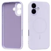 ABEEL iPhone 17 Skal MagSafe Kompatibel Lila Liquid Silicone