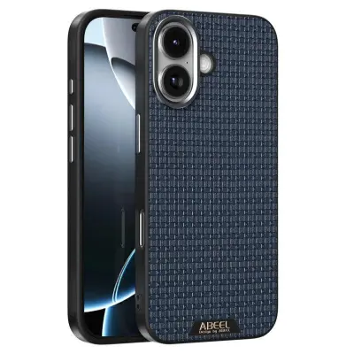 ABEEL iPhone 17 Skal MagSafe Texturerad Bakcover - Blå