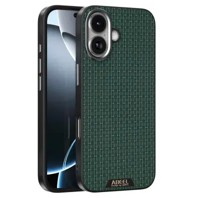 ABEEL iPhone 17 Skal MagSafe Texturerad Grön