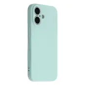 AMORUS iPhone 17 Mobilskal Precise Cutouts TPU Fiber - Babyblå