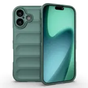 AMORUS Mobilskal till iPhone 17 Shockproof TPU Rugged - Grön