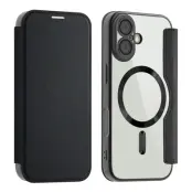 AMORUS iPhone 17 Plånboksfodral MagSafe RFID Blocking - Svart