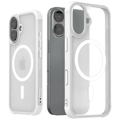 Araree iPhone 17 Mobilskal MagSafe Duple M Armor - Vit