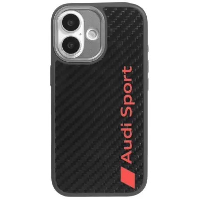 Audi iPhone 17 Mobilskal MagSafe Carbon Fiber R8 - Svart