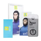 BlueO iPhone 17 Härdat Glas Skärmskydd Privacy Mr. Monkey