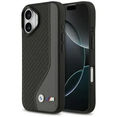 BMW iPhone 17 Mobilskal MagSafe M Carbon Logo - Anthracite