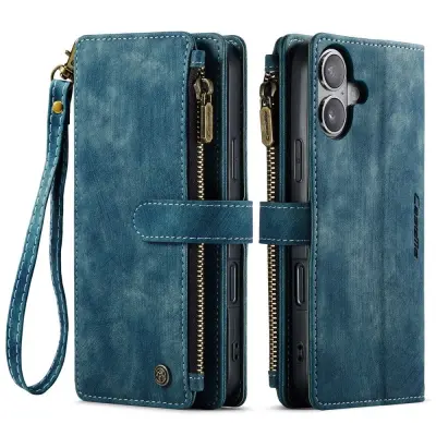 CaseMe C30 Wallet Cover (iPhone 17) - Svart