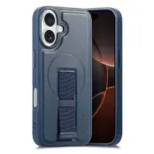 CASENEO iPhone 17 Fodral Magnetiskt KonstLäder - Blå