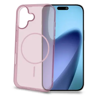 Celly iPhone 17 Mobilskal MagSafe Magsand - Rosa