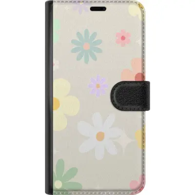 Plånboksfodral till Apple iPhone 17 med fejdande blommor