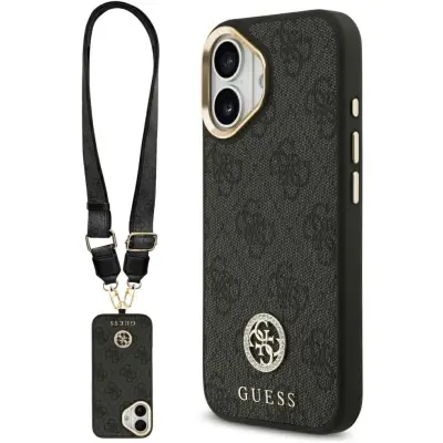 Guess 4G Strass Logo Case with Strap (iPhone 17)