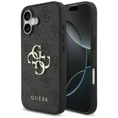 Guess iPhone 17 Mobilskal 4G Big Logo - Svart
