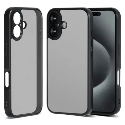 IBMRS iPhone 17 Mobilskal Anti-Fall Soft - Svart