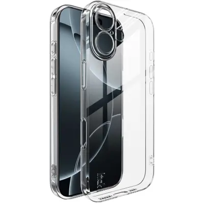 IMAK iPhone 17 Mobilskal Shockproof TPU UX-5 - Clear