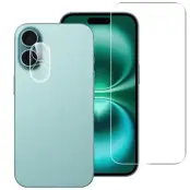 iPhone 17 Härdat Glas Skärmskydd Plus Kameralinsskydd - Transparent