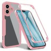 iPhone 17 Mobilskal Acrylic + TPU - Rosa