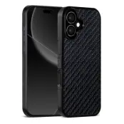 iPhone 17 Mobilskal Aramid Fiber Shockproof - Blå