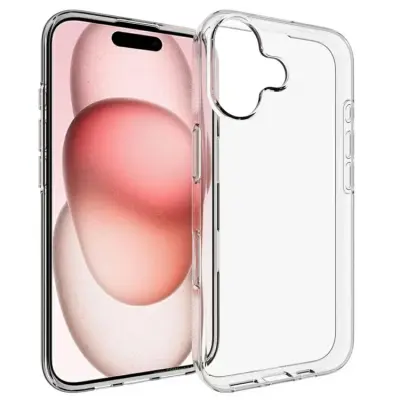 iPhone 17 Mobilskal Crystal Clear TPU - Transparent