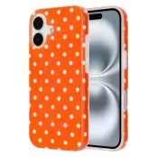 Mobilskal till iPhone 17 Dot Design Imd Tpu - Orange (Orange)