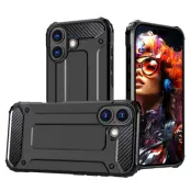 iPhone 17 Mobilskal Hybrid Armor - Svart