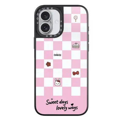 iPhone 17 Mobilskal MagSafe Aluminium Silikon (Style F)