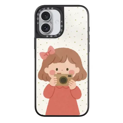 iPhone 17 Mobilskal MagSafe Aluminium Silikon (Style N)