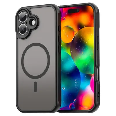 iPhone 17 Mobilskal MagSafe Anti Drop - Svart