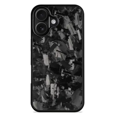 iPhone 17 Mobilskal MagSafe Aramid Fiber Large Texture - Svart